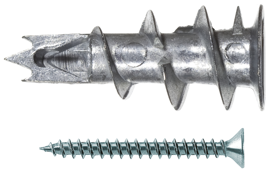 100 STK Fischer Deutschl. Gipskartondübel Metall GKMS 27