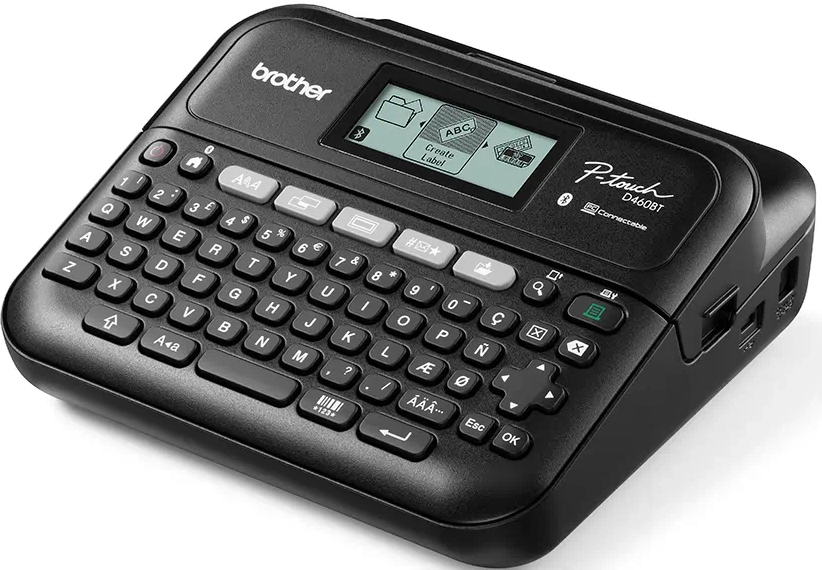 Brother Beschriftungsgerät 3,5-18mm TZE PT-D460BTVP Brother Beschriftungsgerät 3,5-18mm TZE PT-D460BTVP