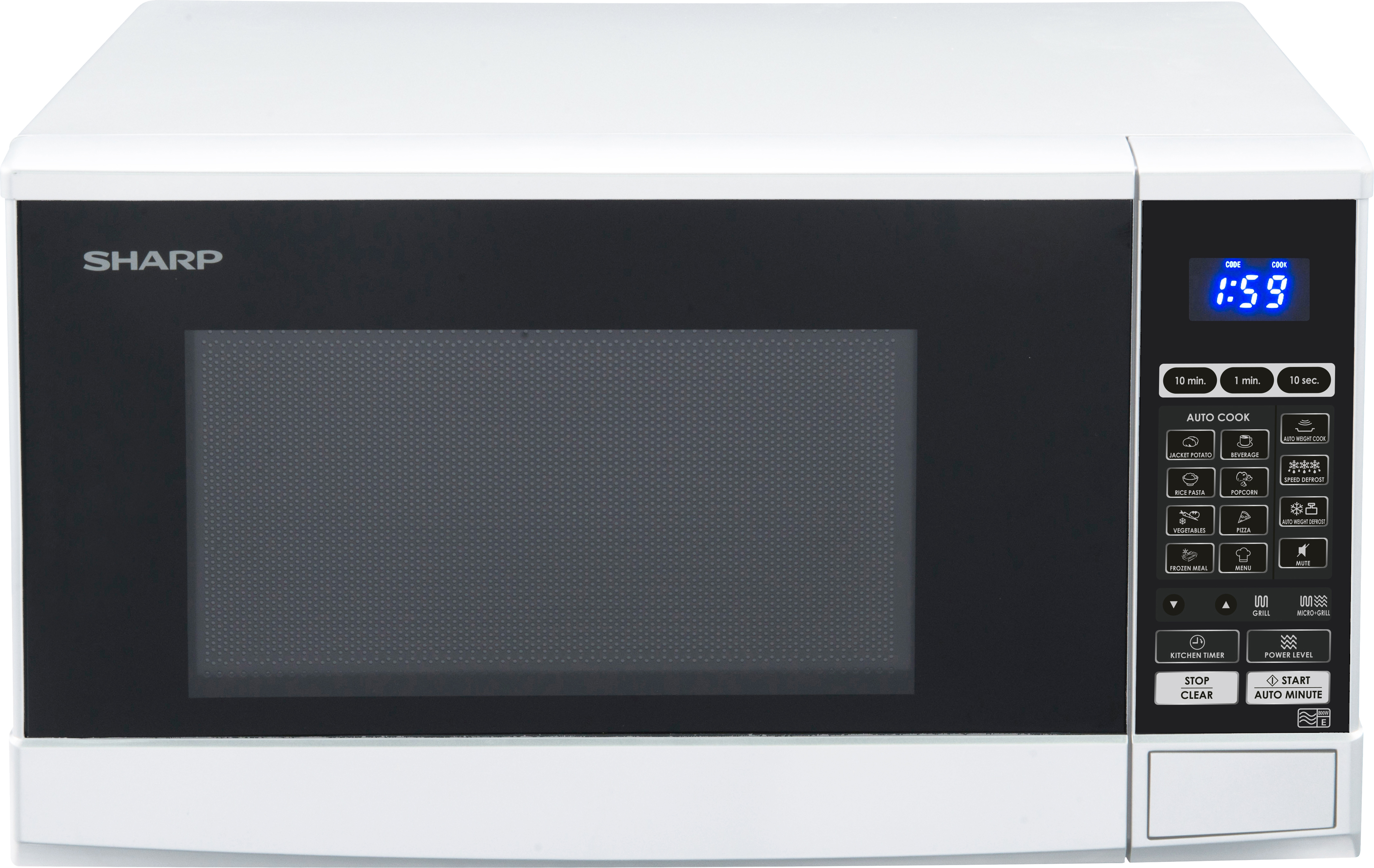 Vestel DE Mikrowelle 2in1 20L 800/1000W,ws R670w