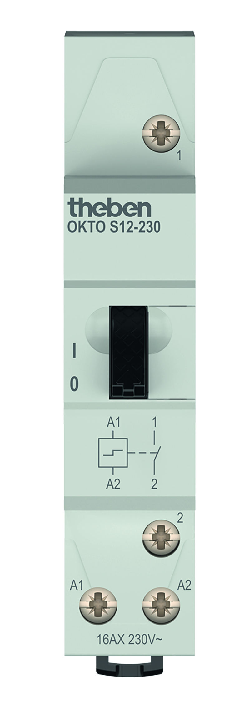 Theben Stromstoßschalter 1 Kanal/Kontakt S OKTO S12-230