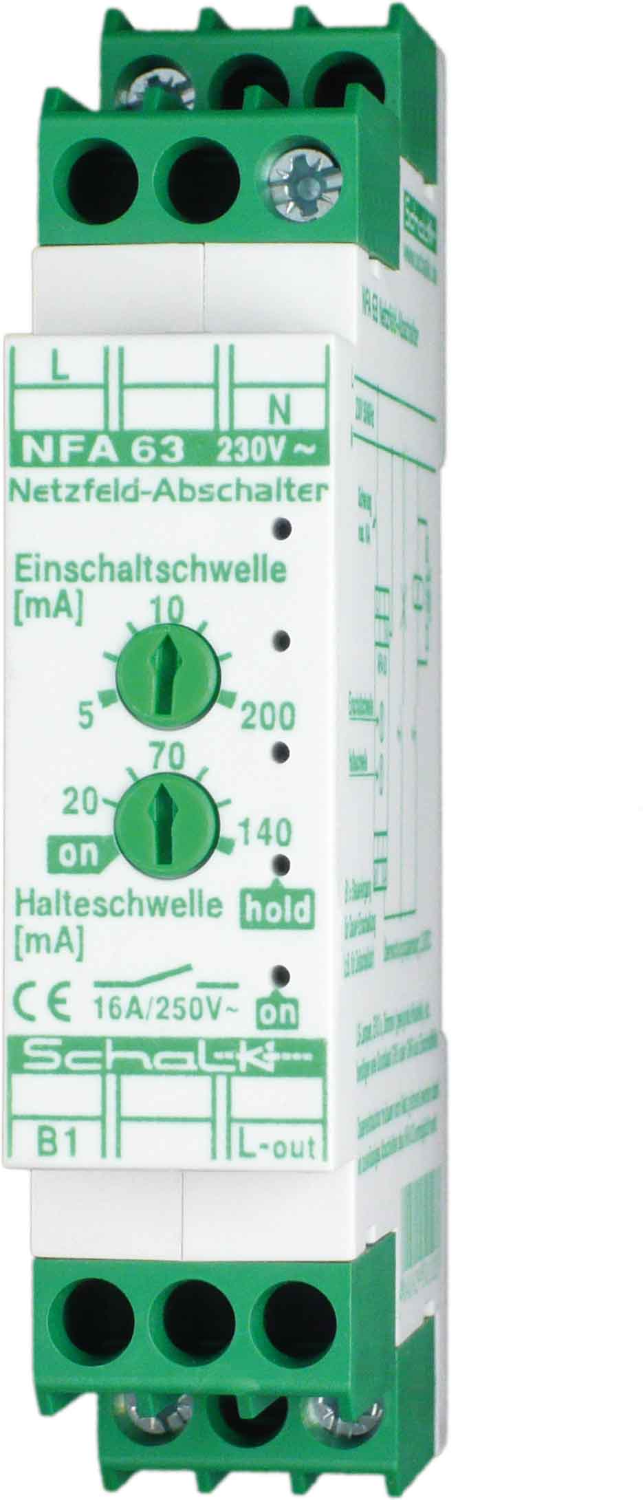 Schalk Netzfeld-Abschaltautomat  NFA 63