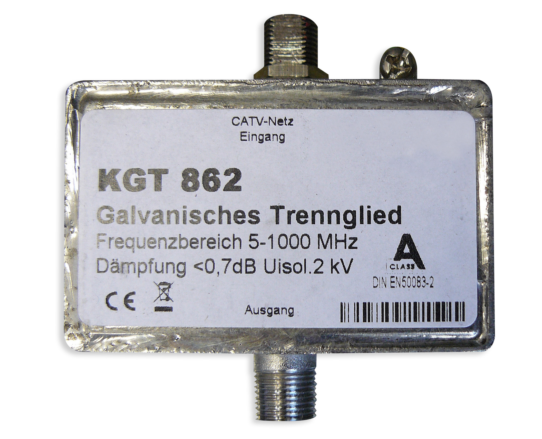 Televes Galvanisches Trennglied für BK-Anlagen KGT 862