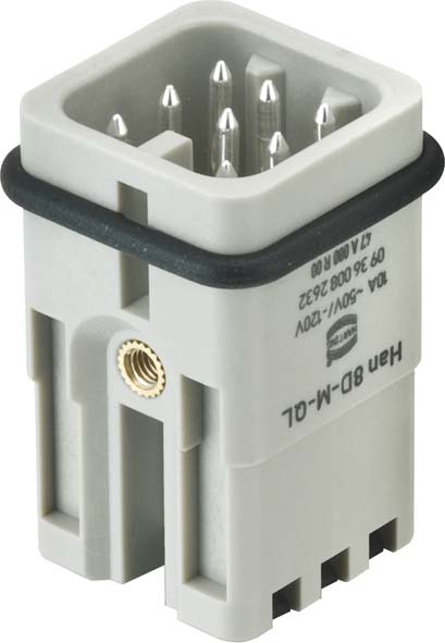 Harting Han 8D-M Quick Lock 0,3 - 1,5qmm 09360082632