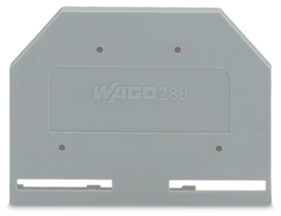 WAGO GmbH & Co. KG Abschlußplatte grau 280-301