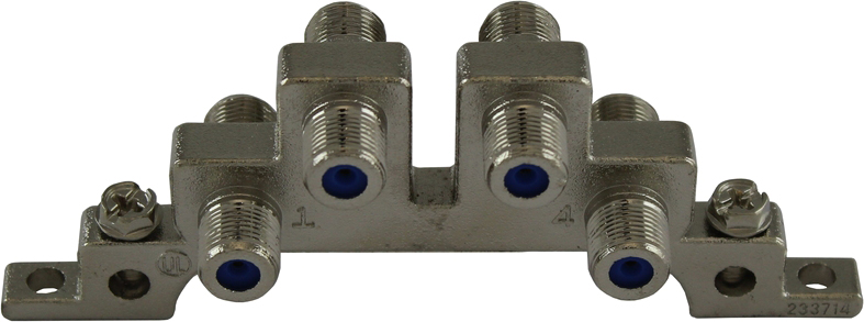 Televes Erdungsblock 4-fach für 4 HF-Kabel ERD4N