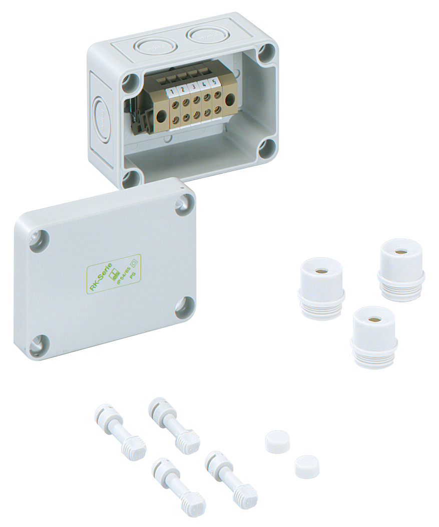 Spelsberg Klemmenkasten gr 5p. IP54 RKK 4/05-5x4qmm