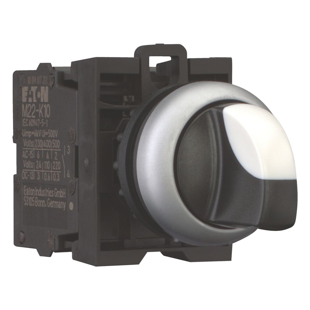 Eaton (Moeller) Wahltaster 2S, 3 Stell.,Front M22-WRK3/K20 Eaton (Moeller) Wahltaster 2S, 3 Stell.,Front M22-WRK3/K20