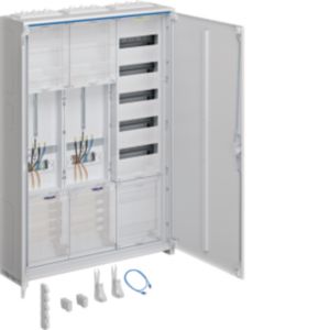 Hager Komplettschrank, univers Z 2ZP, 1100x800x205 ZB333U25N