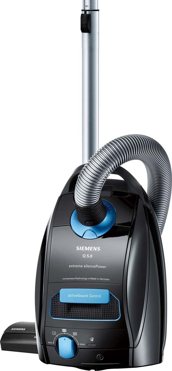 Siemens SDA Bodenstaubsauger Q5.0 extremesilenceP VSQ5X1230 sw