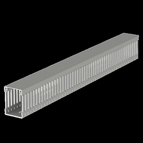 2 M Unex Verdrahtungskanal gr RAL7030 60x40 60.40.77