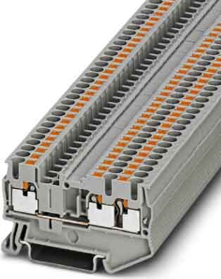 Phoenix Contact Durchgangsreihenklemme 0,14-4qmm, 5,2mm, gr PT 2,5-TWIN Phoenix Contact Durchgangsreihenklemme 0,14-4qmm, 5,2mm, gr PT 2,5-TWIN