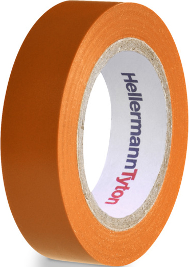 HellermannTyton PVC Isolierband orange Flex 15-OR15x10m
