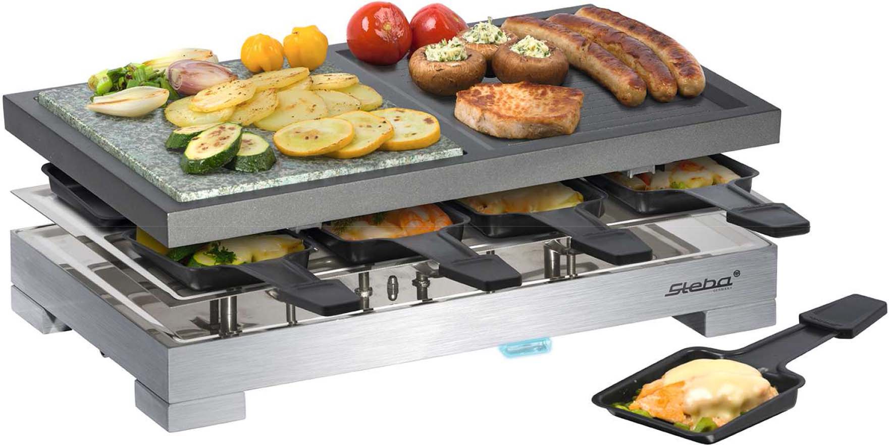 Steba Raclette Premium RC 88 sw/eds