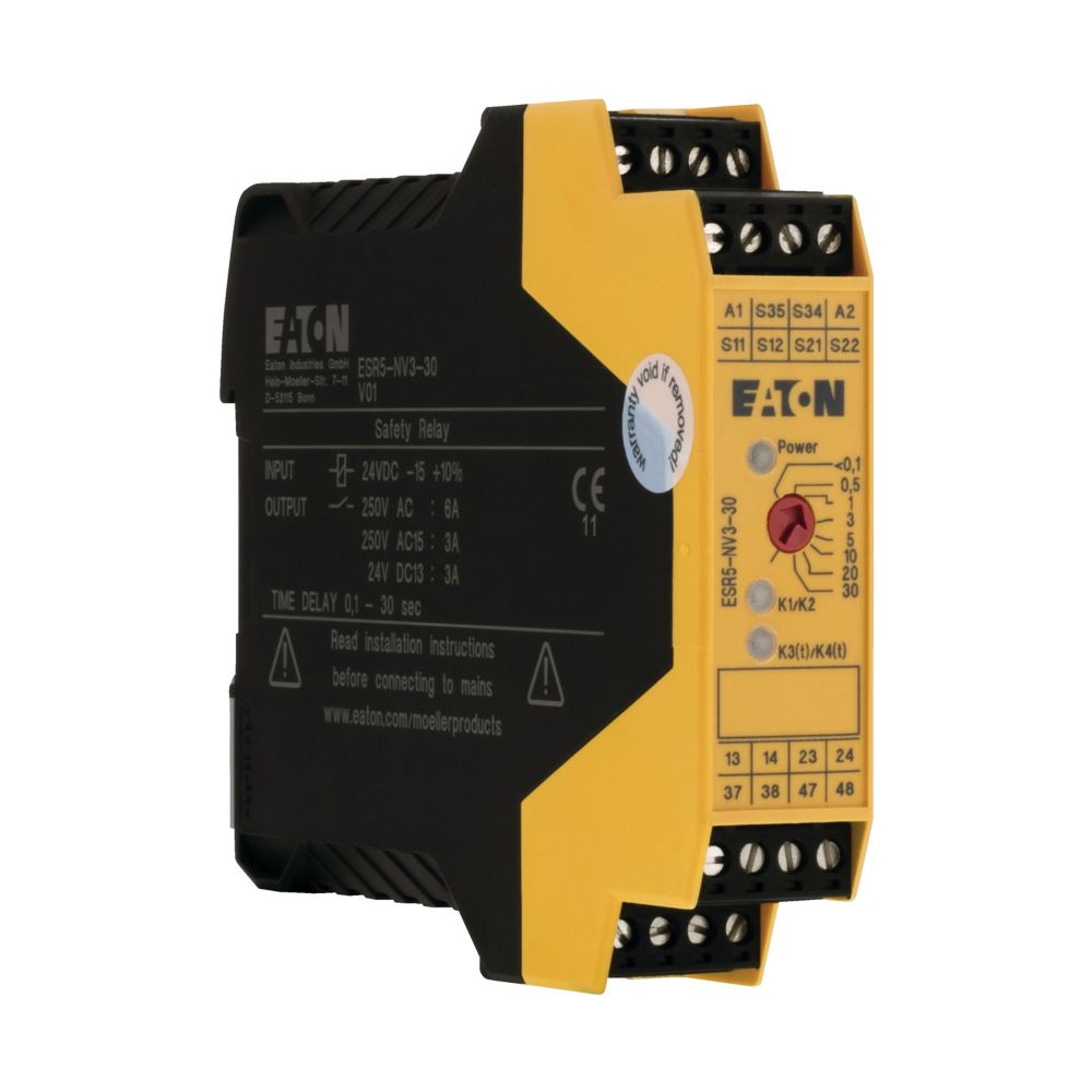 Eaton (Moeller) Sicherheitsrelais verzögert 24VDC ESR5-NV3-30