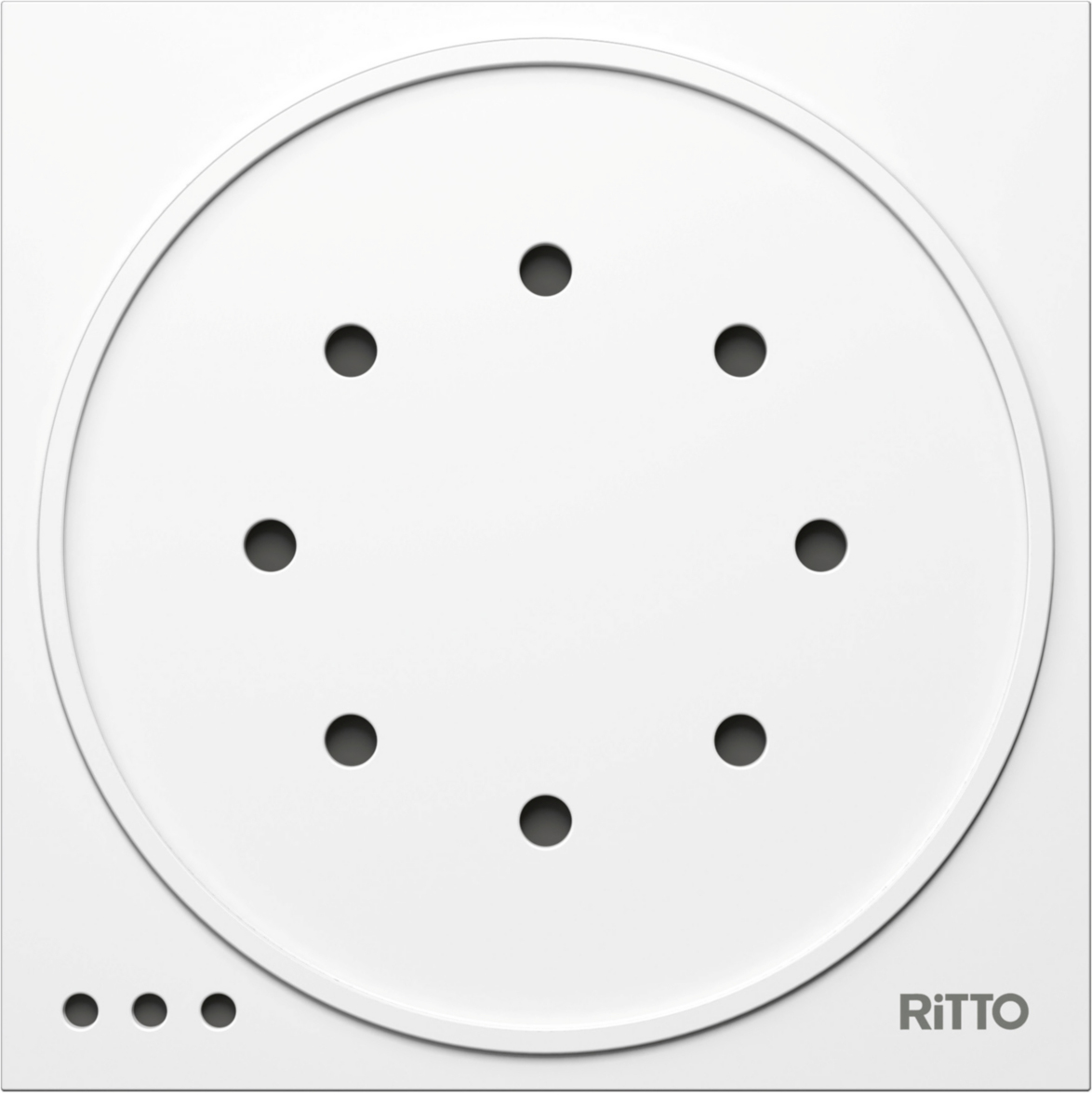 Ritto Portier Türsprechmodul ws 95x95x33mm 1875970