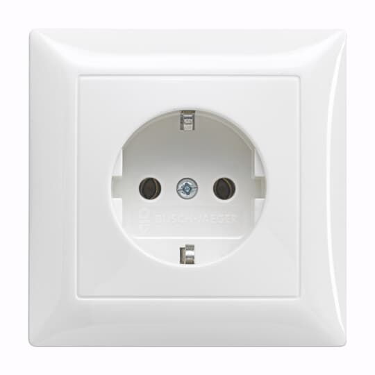 Busch-Jaeger SCHUKO Unterputz-Steckdose alpinweiß 20 EUJ-914