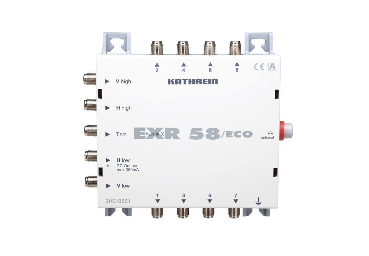 Kathrein Multischalter 4 Sat-Ebenen,terre. EXR 58/ECO