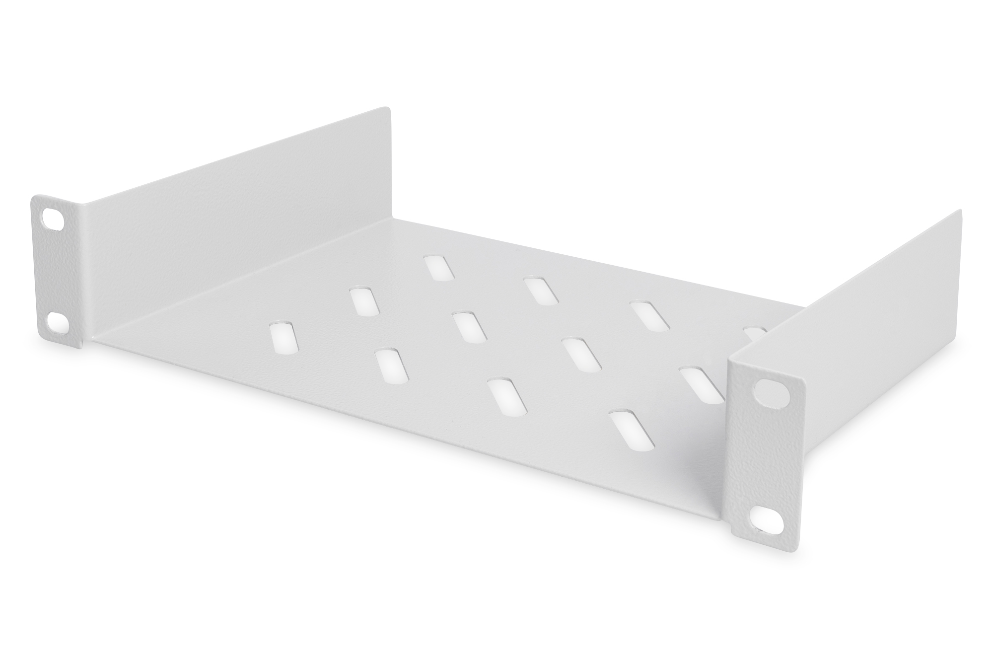 Assmann Electr. 10Zoll Fachboden 1HE, RAL 7035 DN-10 TRAY-1