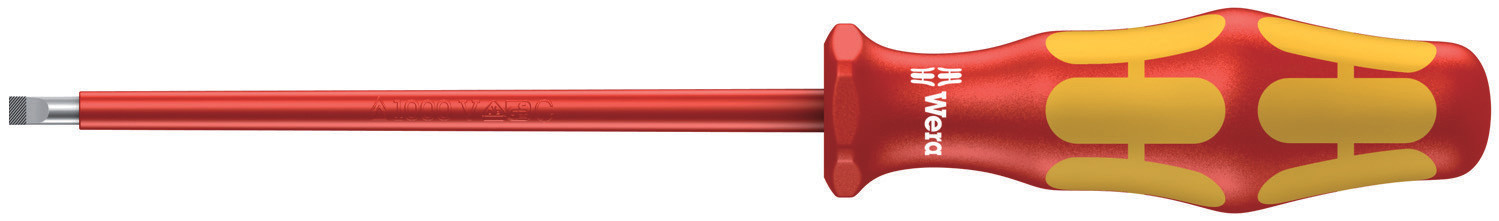 Wera Werk VDE-Schraubendreher 160i Schlitz, isol. 006110