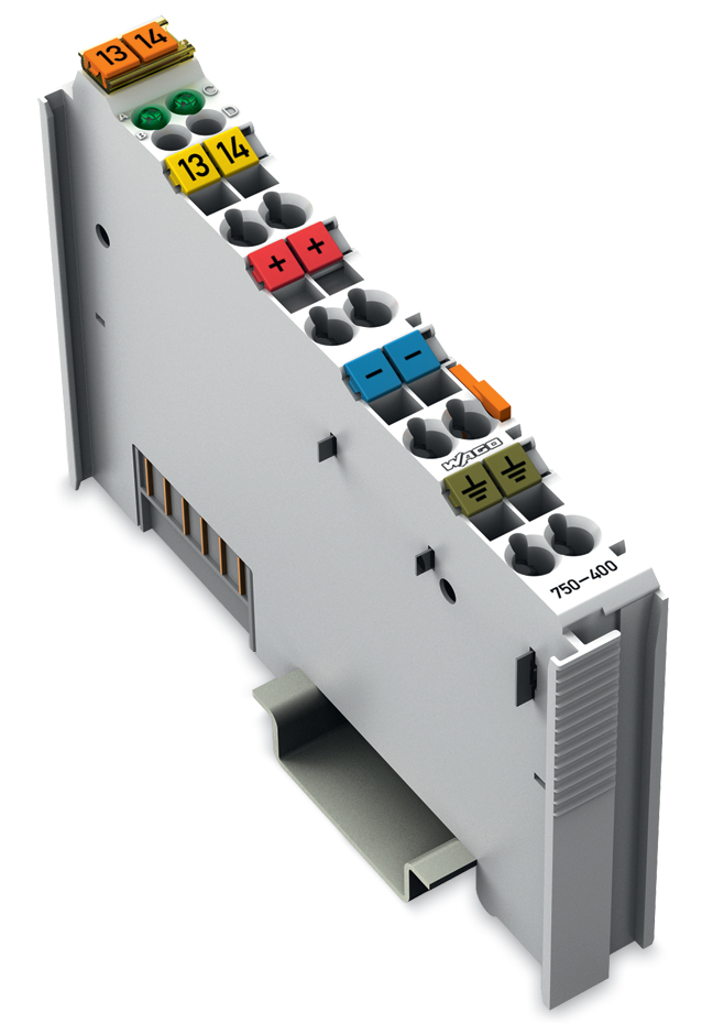 WAGO GmbH & Co. KG Digitale Eingangsklemme 2-Kanal DC24V 3.0ms 750-400