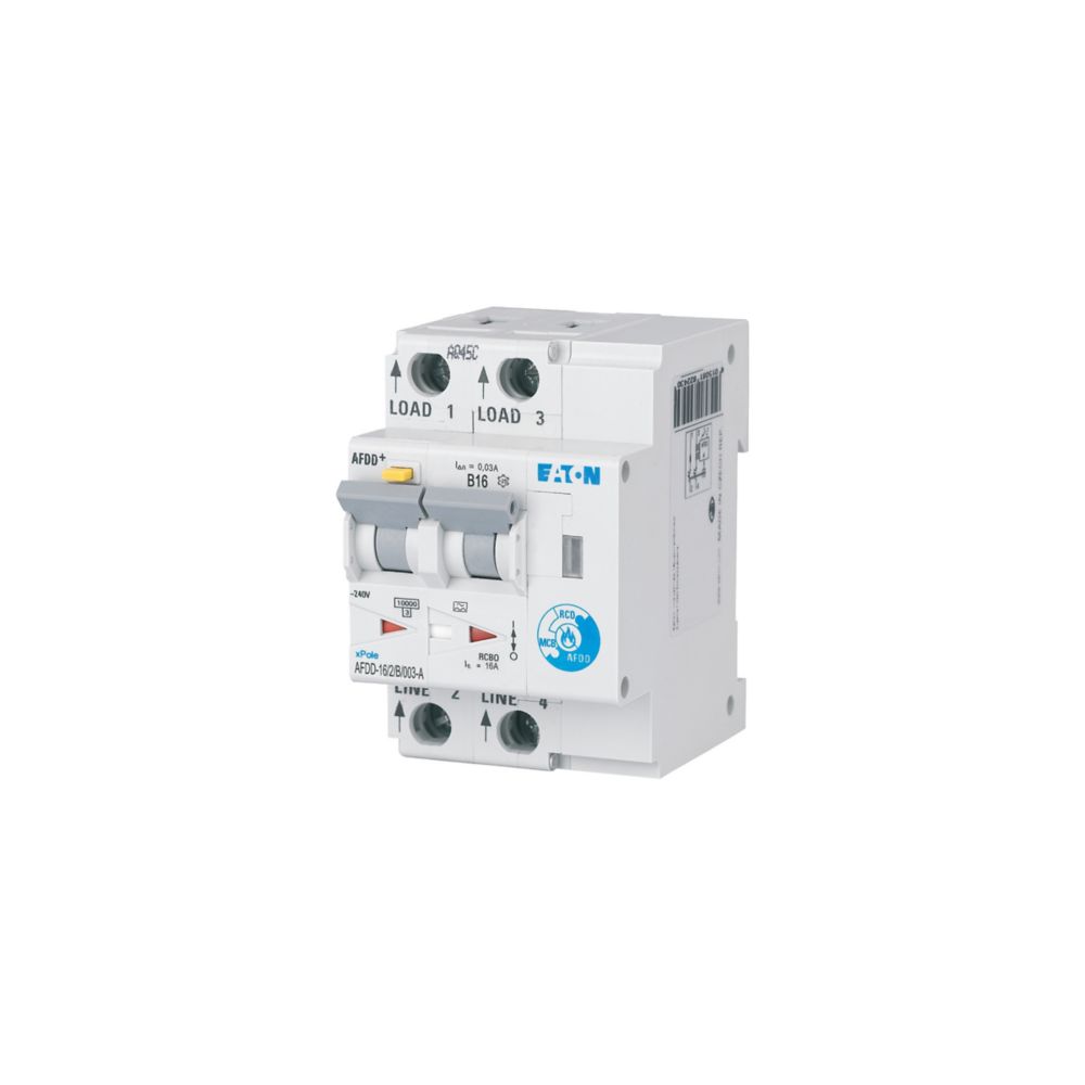 Eaton (Installation) Brandschutzschalter 2polig, B16A, 30mA AFDD-16/2/B/003-A