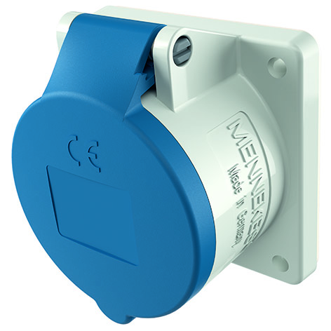 Mennekes Anbaudose TwinContact 16A,3p,6h,230V,IP44 1668
