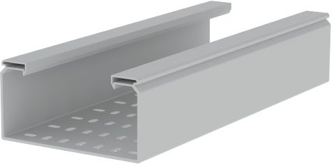 3 M Unex Kabelbahn gelocht, lichtgrau 66220