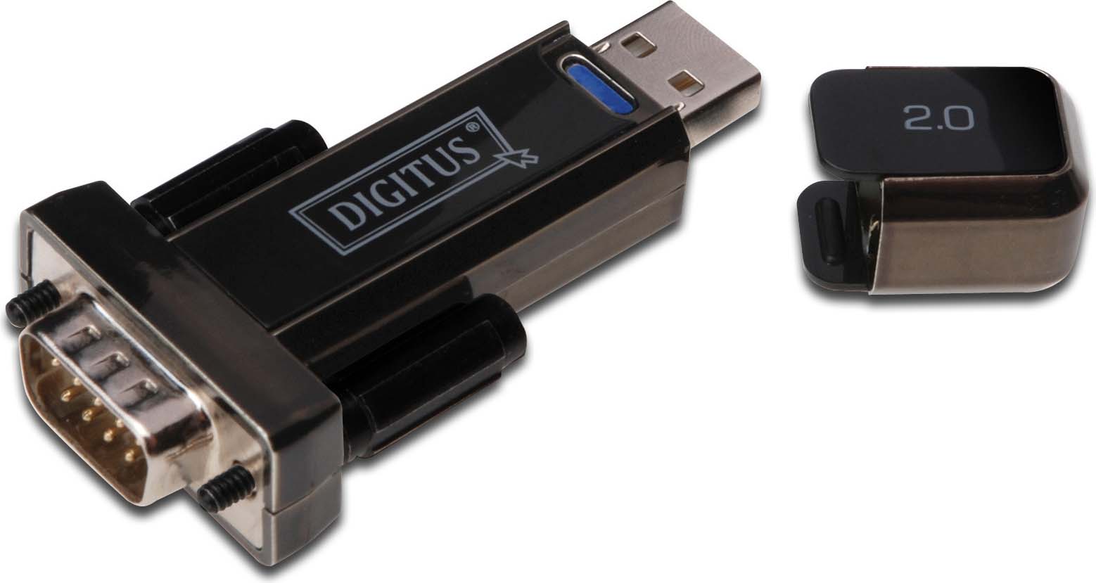 DIGITUS USB zu Seriell-Adapter DSUB 9M DA-70156