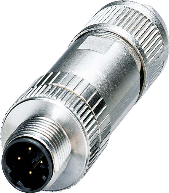 Phoenix Contact Bussystem-Steckverbinder 4-polig SACC-M12MSD-4Q SH PN