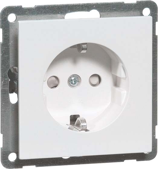 Peha SCHUKO-Steckdose rws 16A 250V 2-pol. D 20.6511.02