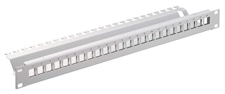 KERPEN DATACOM Keystone-Panel leer 24 Po. RAL7035 KDA4P0K1G020001