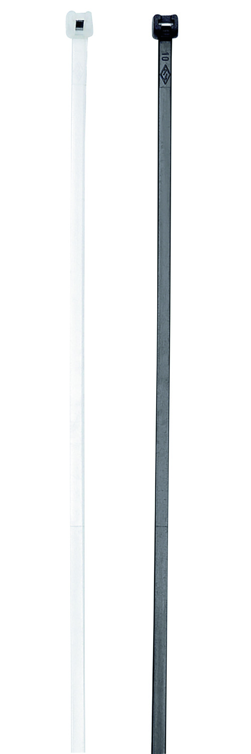 100 STK Cimco Werkzeuge Kabelbinder 3,5x200mm,sw 181804