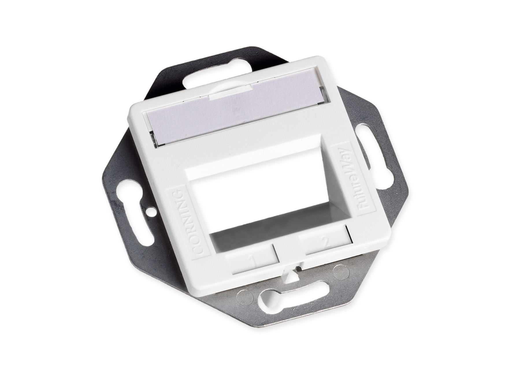 Corning Rahmenset RAL 9010 WAXWSE-S0201-C001