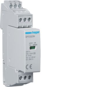 Hager Überspannungsableiter T3 1P+N Uc 264V SPC203N