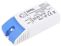 Scharnberger+Has. Trafo für Halogen+LED 230/12VAC 0-60W 58491