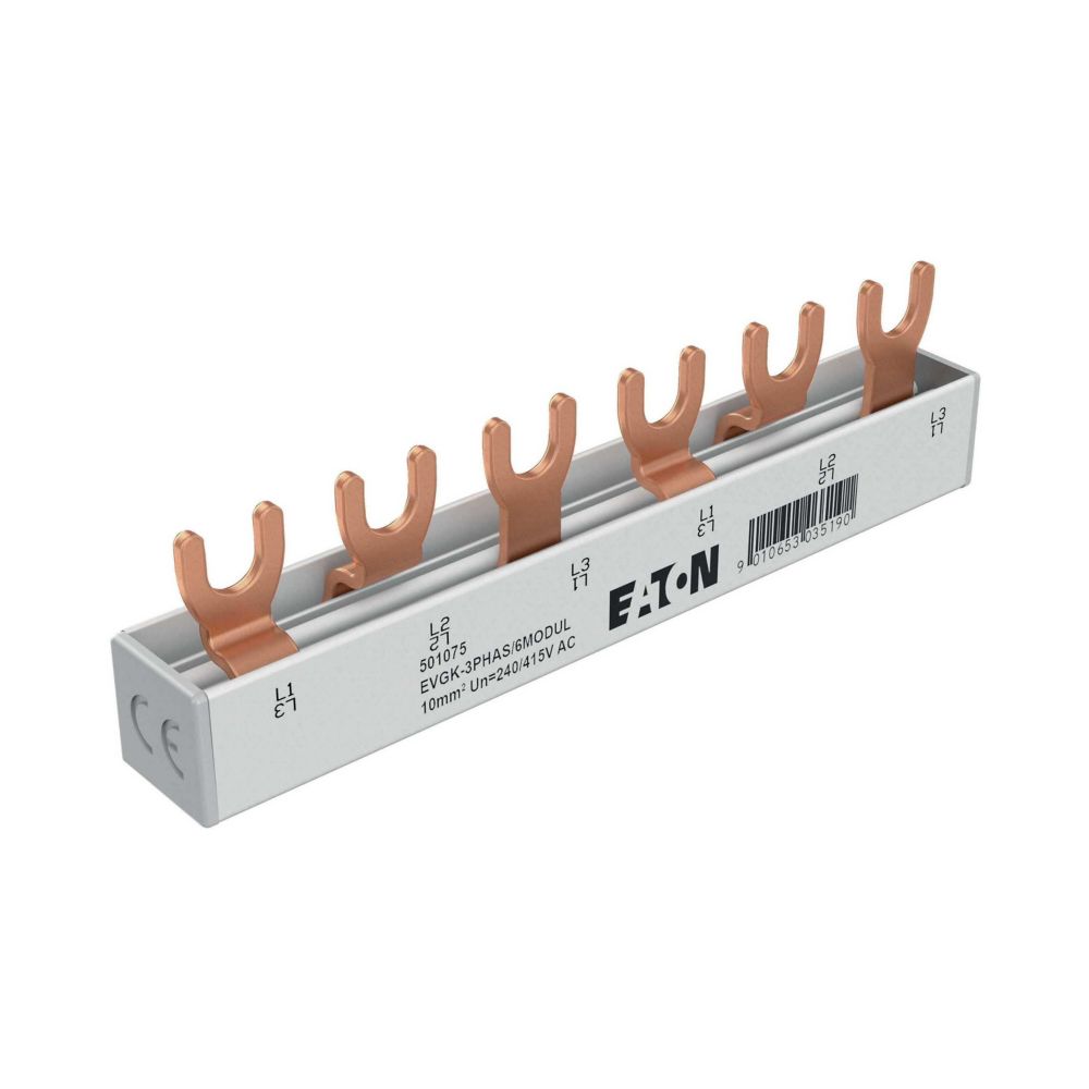 Eaton (Installation) Gabelverschienung 3-phasig EVGK-3PHAS/6MODUL