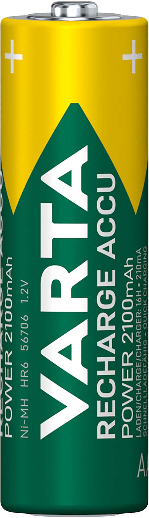 Varta Cons.Varta Recharge Accu Power AA 1,2V/2100mAh/NiMH 56706 (VE4)