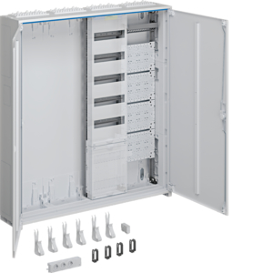 Hager MM-Komplettschrank univ.Z,1100x1050x205 ZB34NW1APZ2