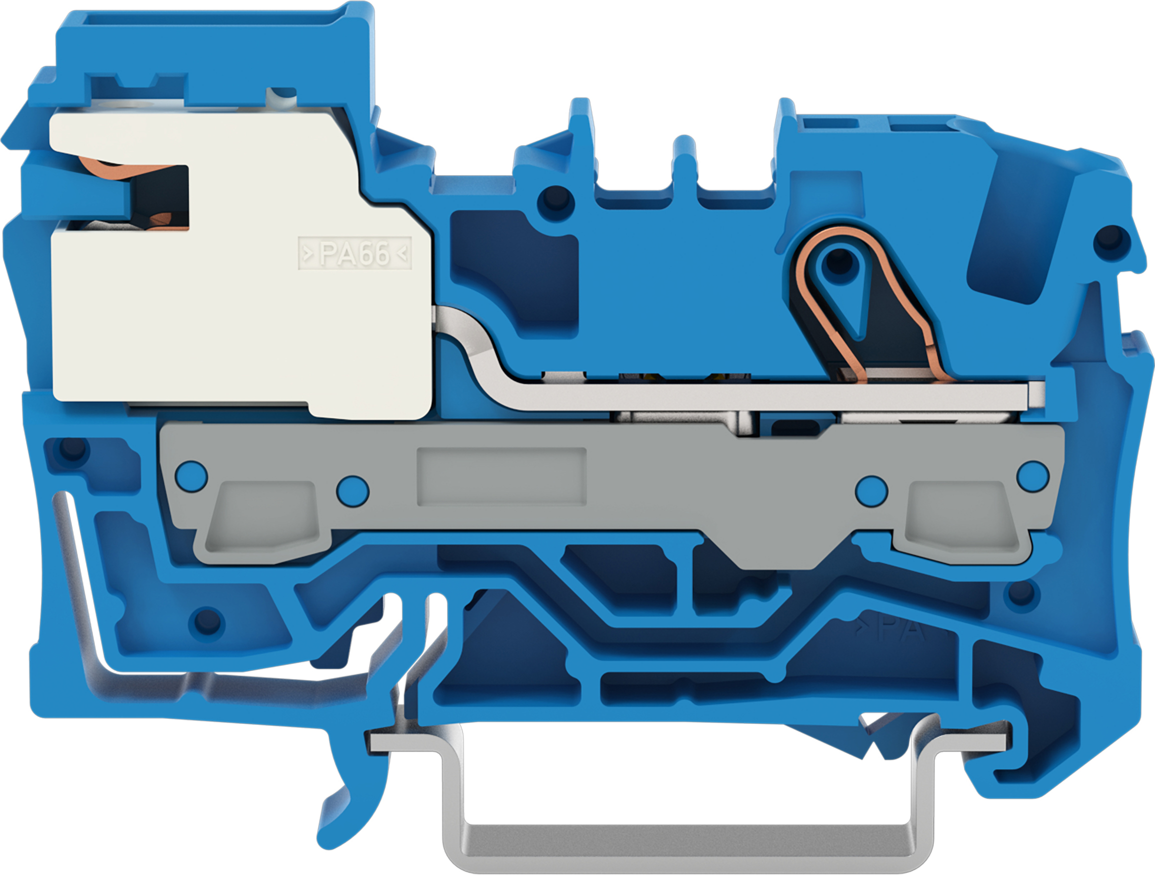 WAGO GmbH & Co. KG Trennklemme 1-Leiter-N, TS 35 2006-7114