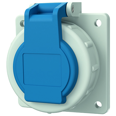 Mennekes Schuko-Anbau-Steckdose 16A2p+E 230V IP68 BL 17006