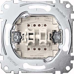 Merten Serienschalter-Einsatz 1-pol.16AX 250VAC MEG3615-0000