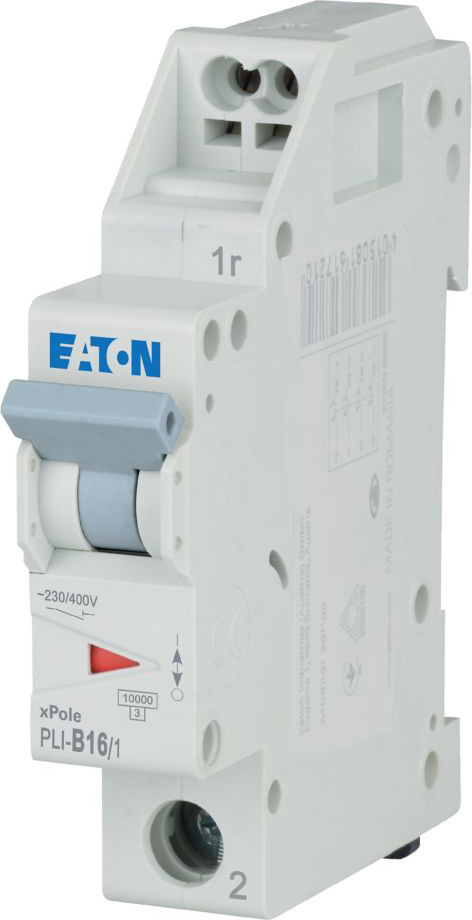 Eaton (Installation) Leitungsschutzschalter B 16A, 1p Steckkl. PLI-B16/1
