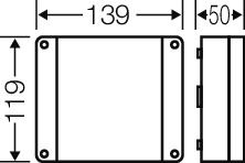 Hensel Kabelabzweigdose 1,5-2,5qmm 3ph. 4qmm DP 9222