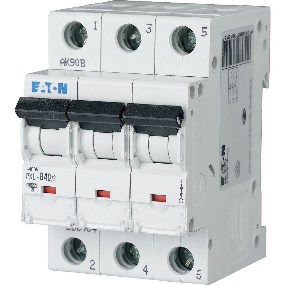 Eaton (Installation) LS-Schalter m.Beschrift. B 40A, 3p PXL-B40/3