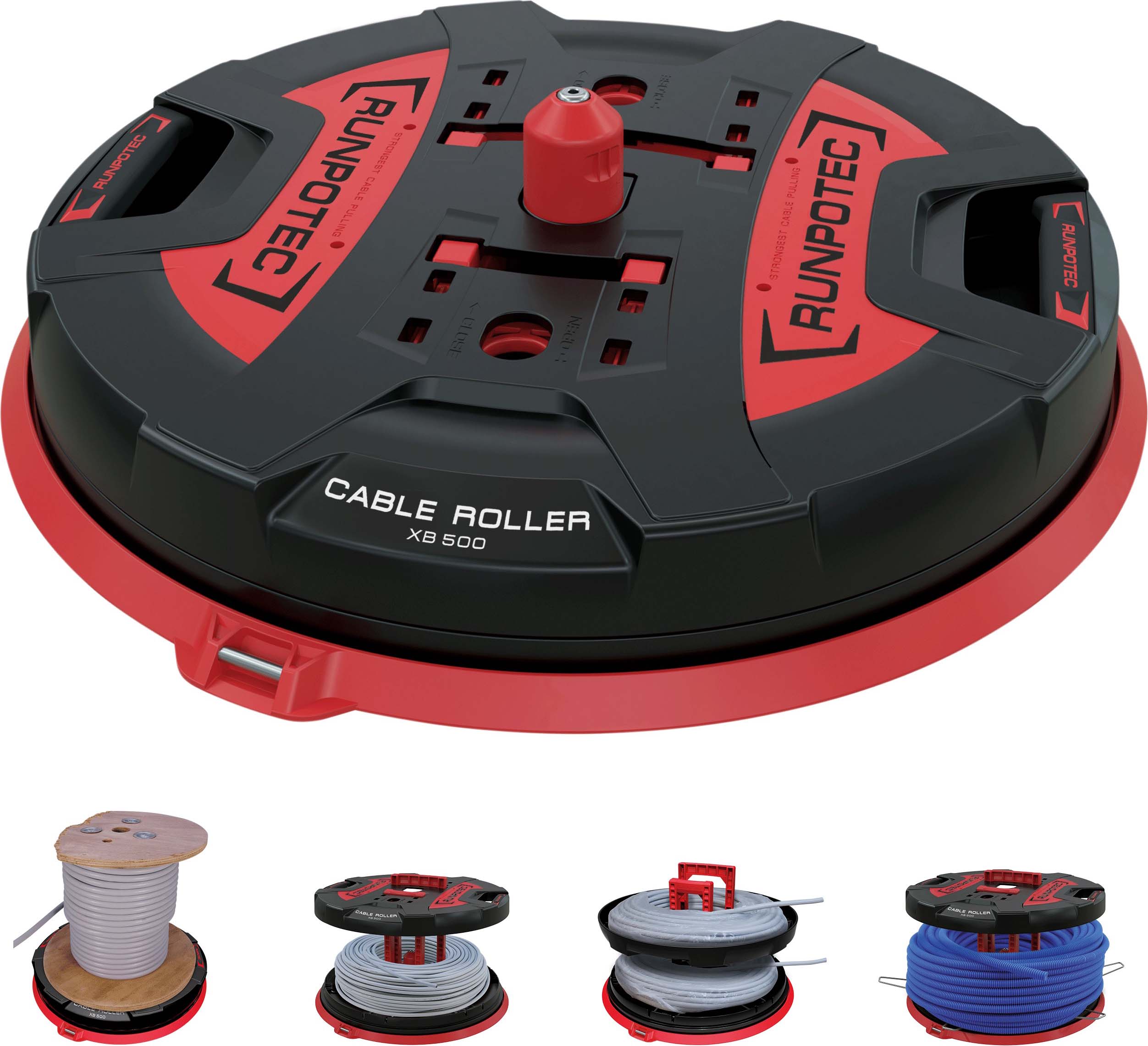 Runpotec X BOARD ProfiKabelabroller XB 500 10136
