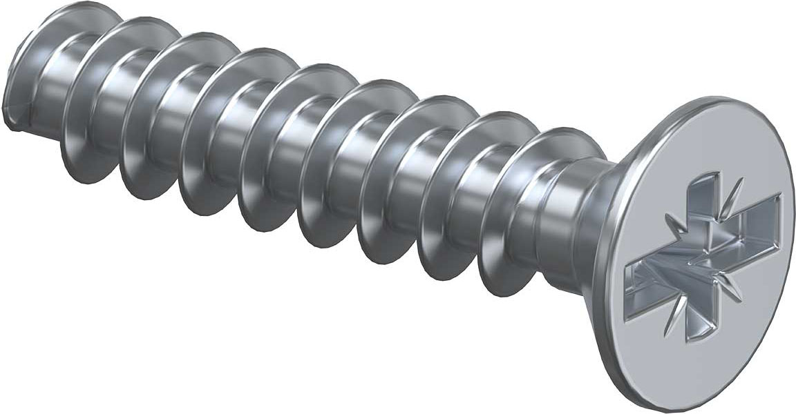 100 STK Kaiser Geräteschraube, PlusMinus 3,2x15mm, gvz 2472-15