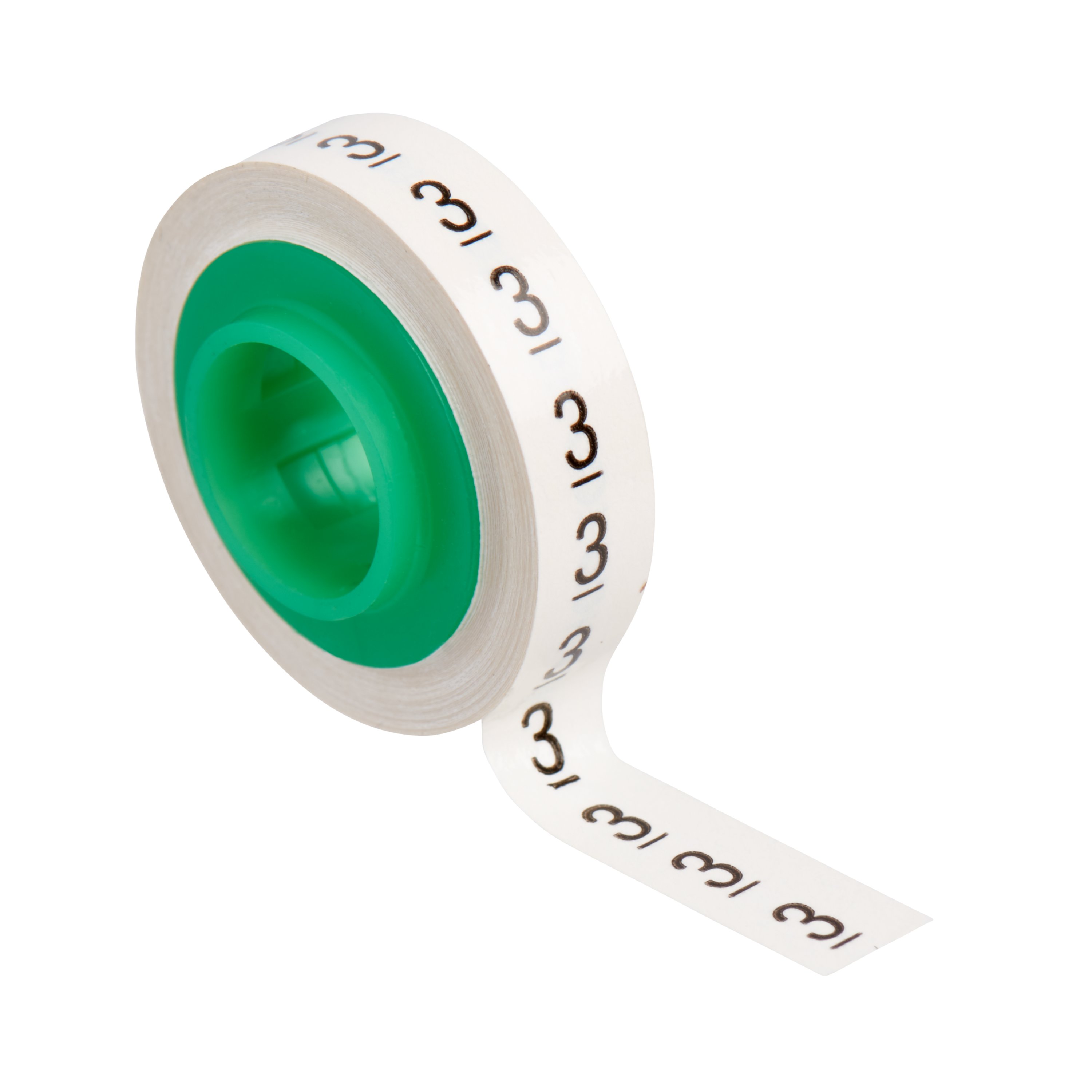 3M Deutschland Kabelmark. Nachfüllrollen Ziffer 3, 3er Pack SDR-3(VE3)