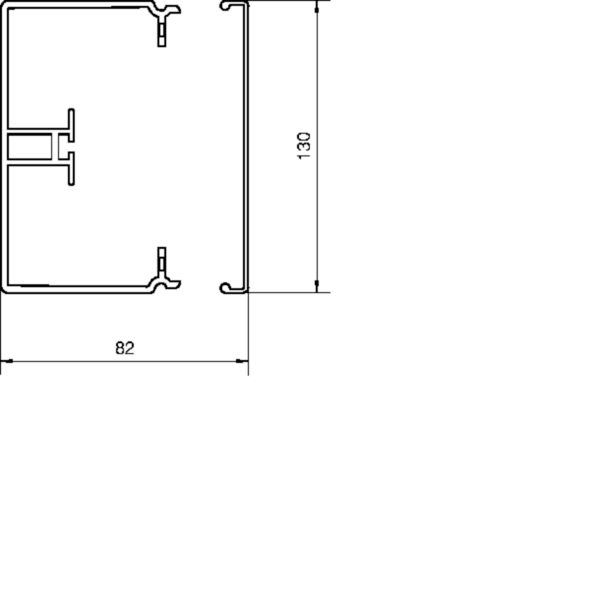 2 M Tehalit Installationskanal FB 80130 lgr