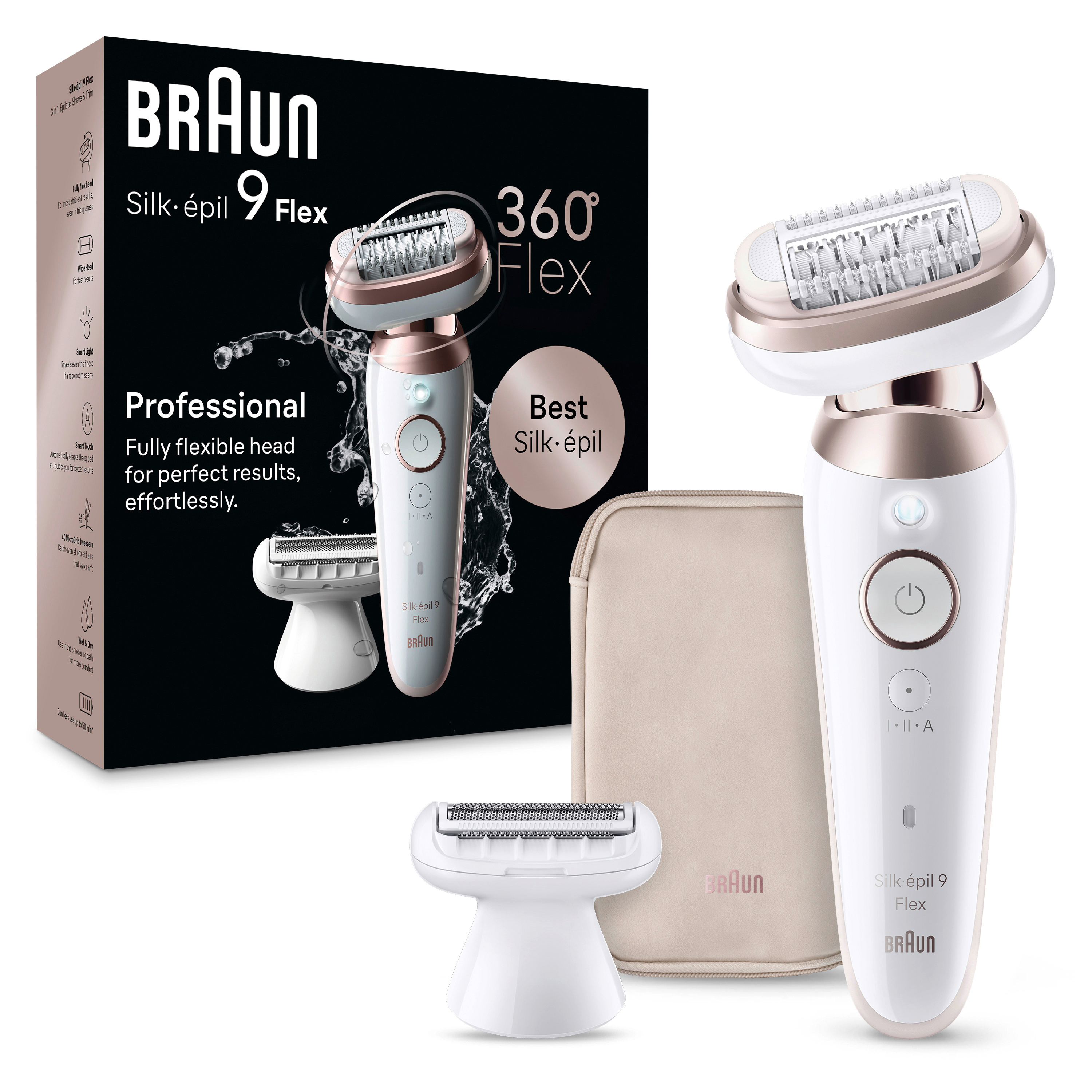 Procter&Gamble Braun Epilierer Silk-epil 9 9-030 3D SensoSmart