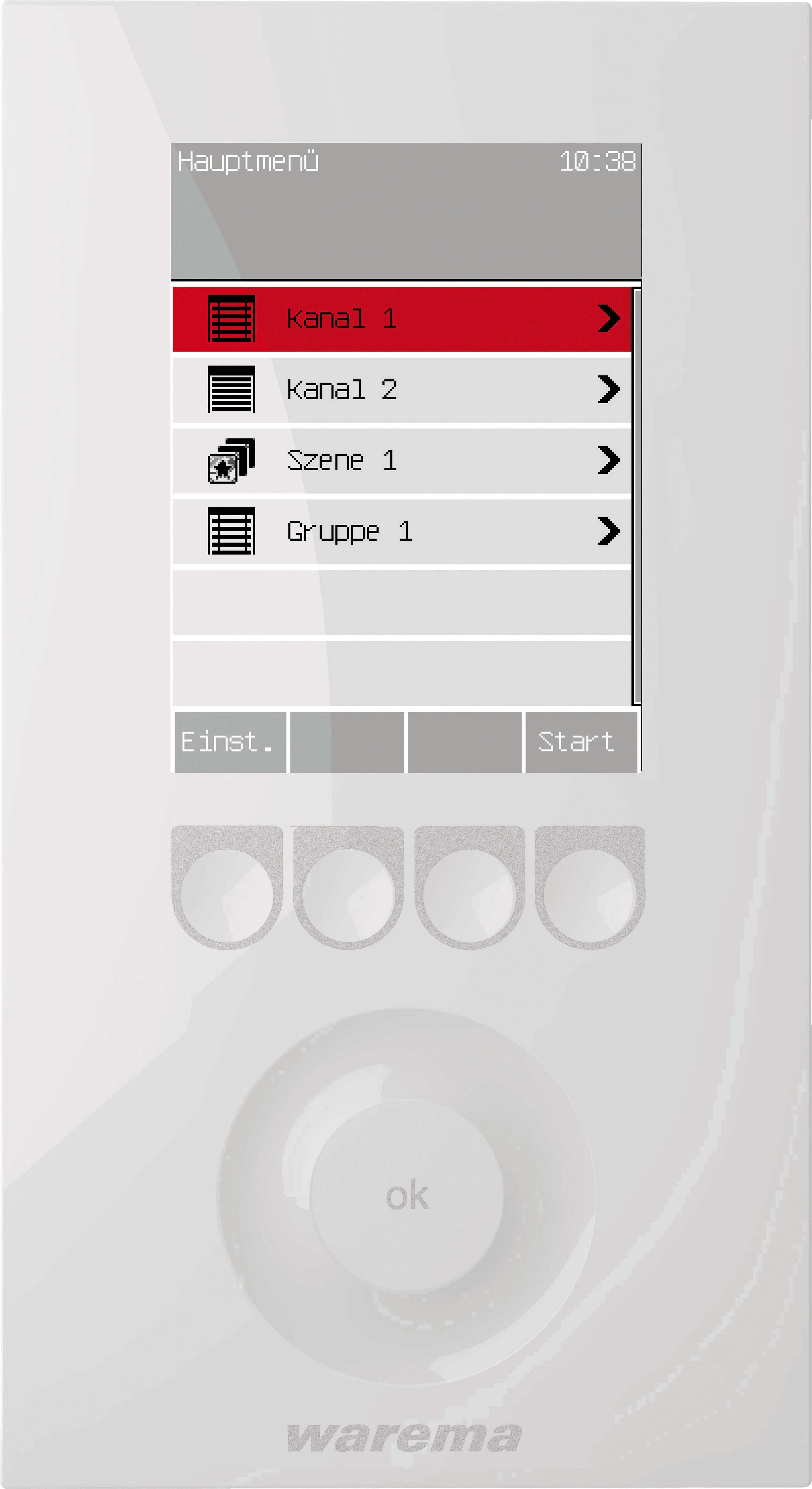 Warema Sonnen Wisotronic 1-Kanal UP weiß 1002733